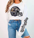 RAVENS HELMENT CREWNECK