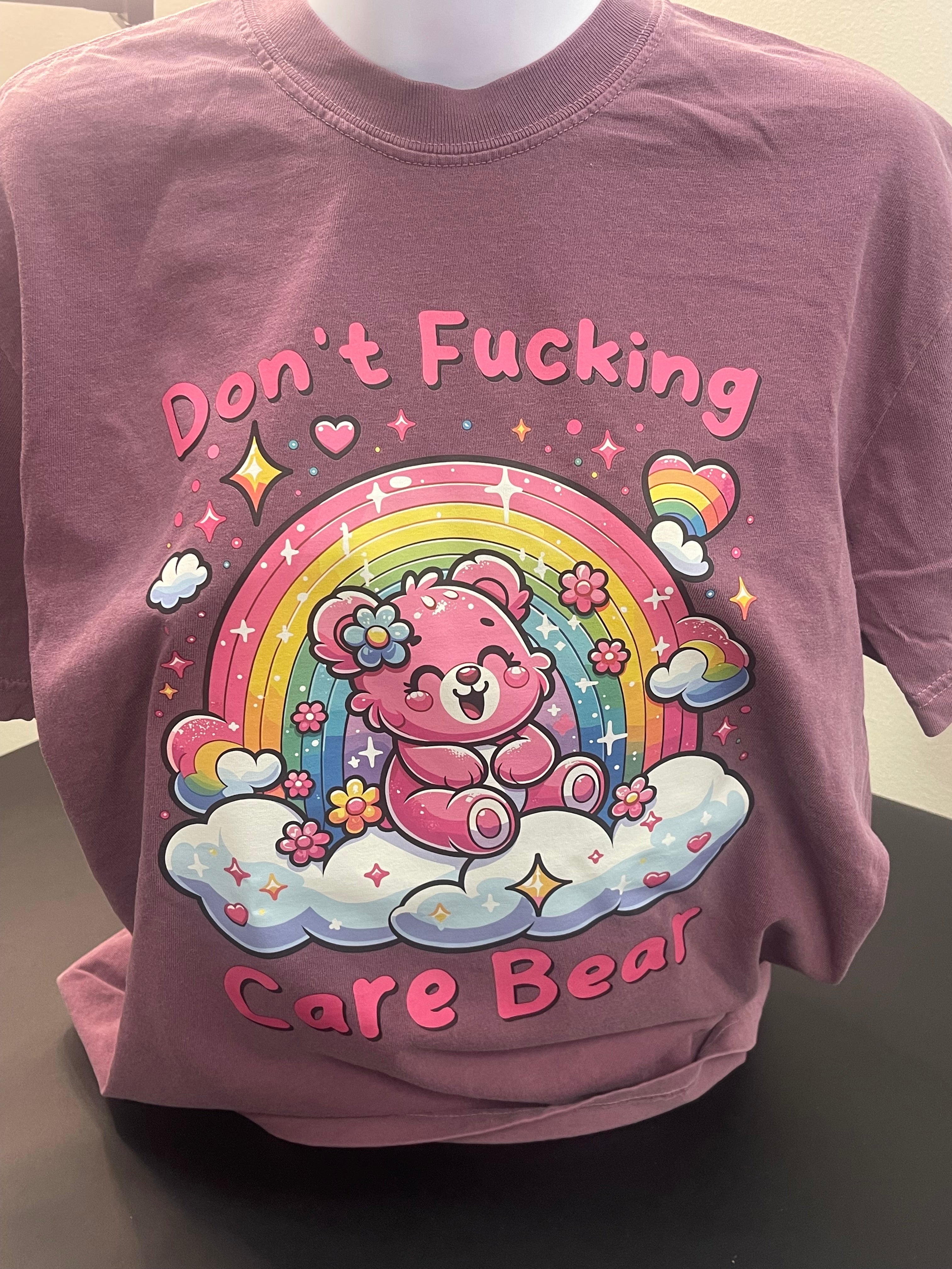 Don’t Fucking Care Bear Tee