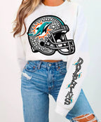 DOLPINS HELMENT CREWNECK