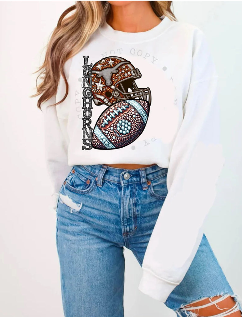 LONGHORNS CREWNECK