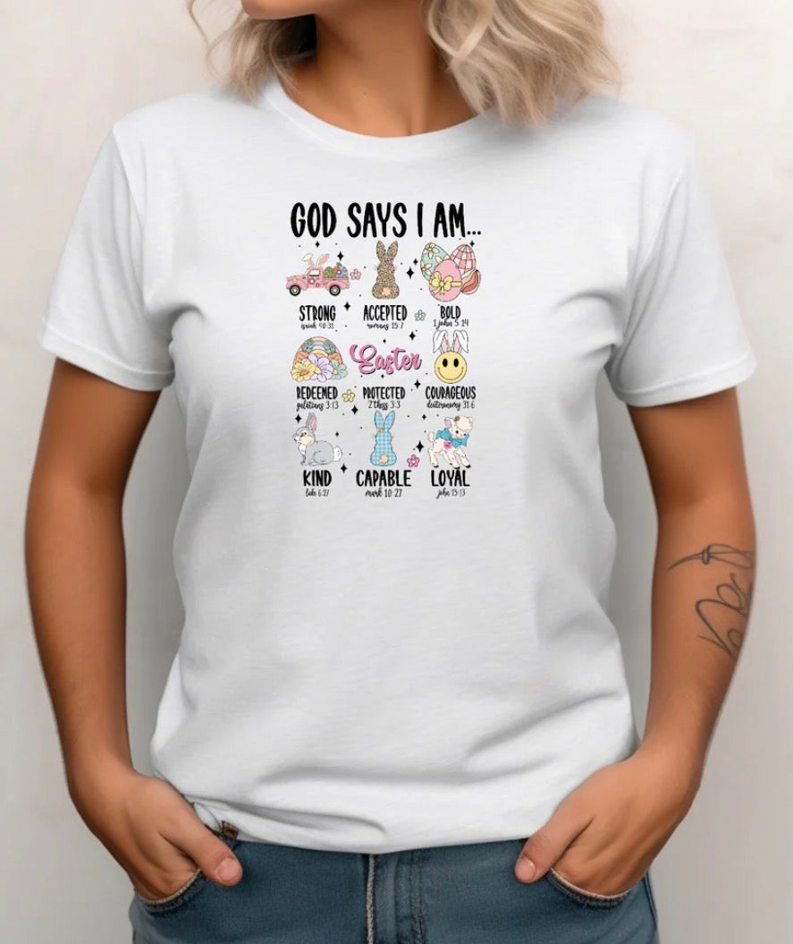 God says I am