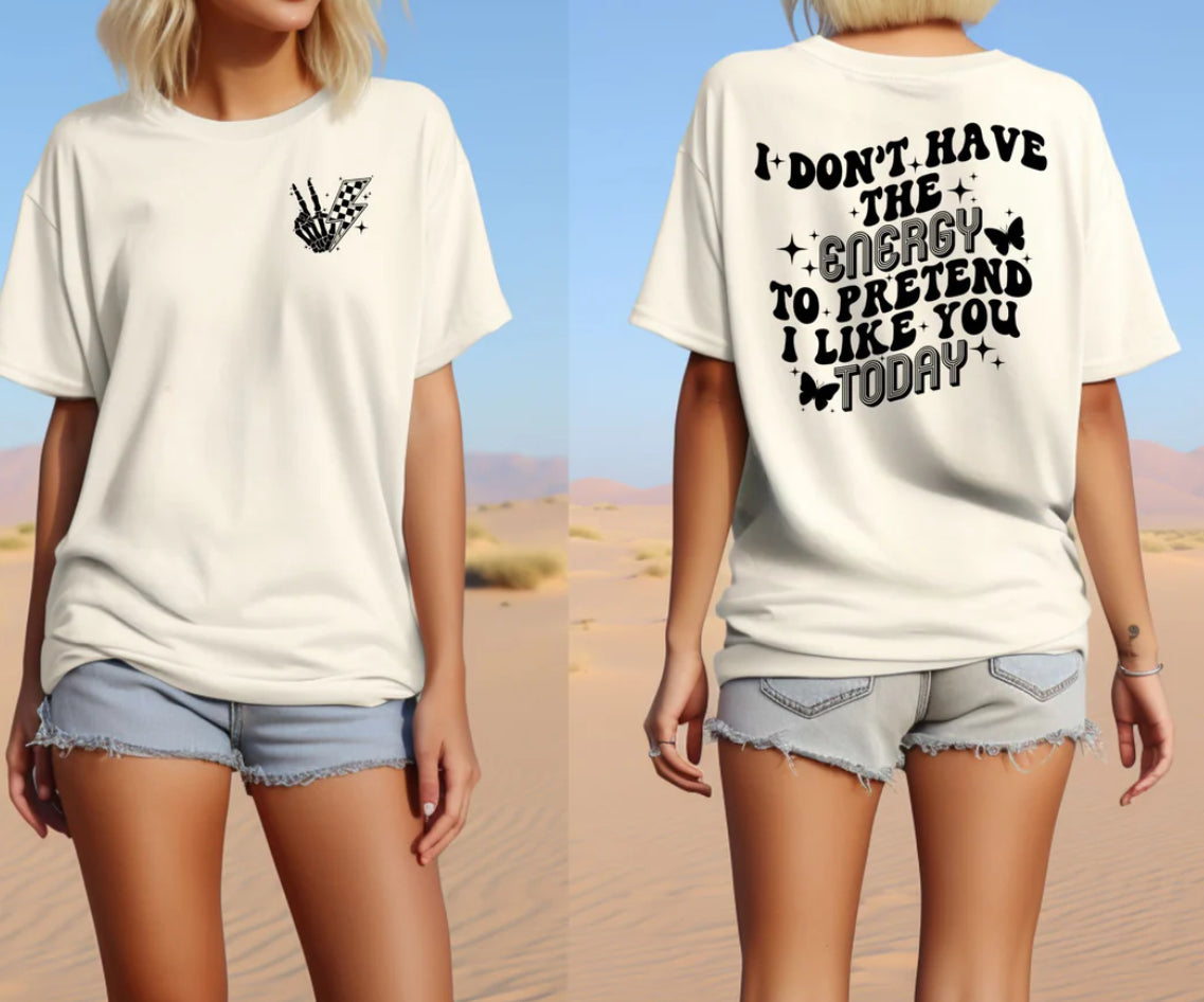 I don’t have the energy