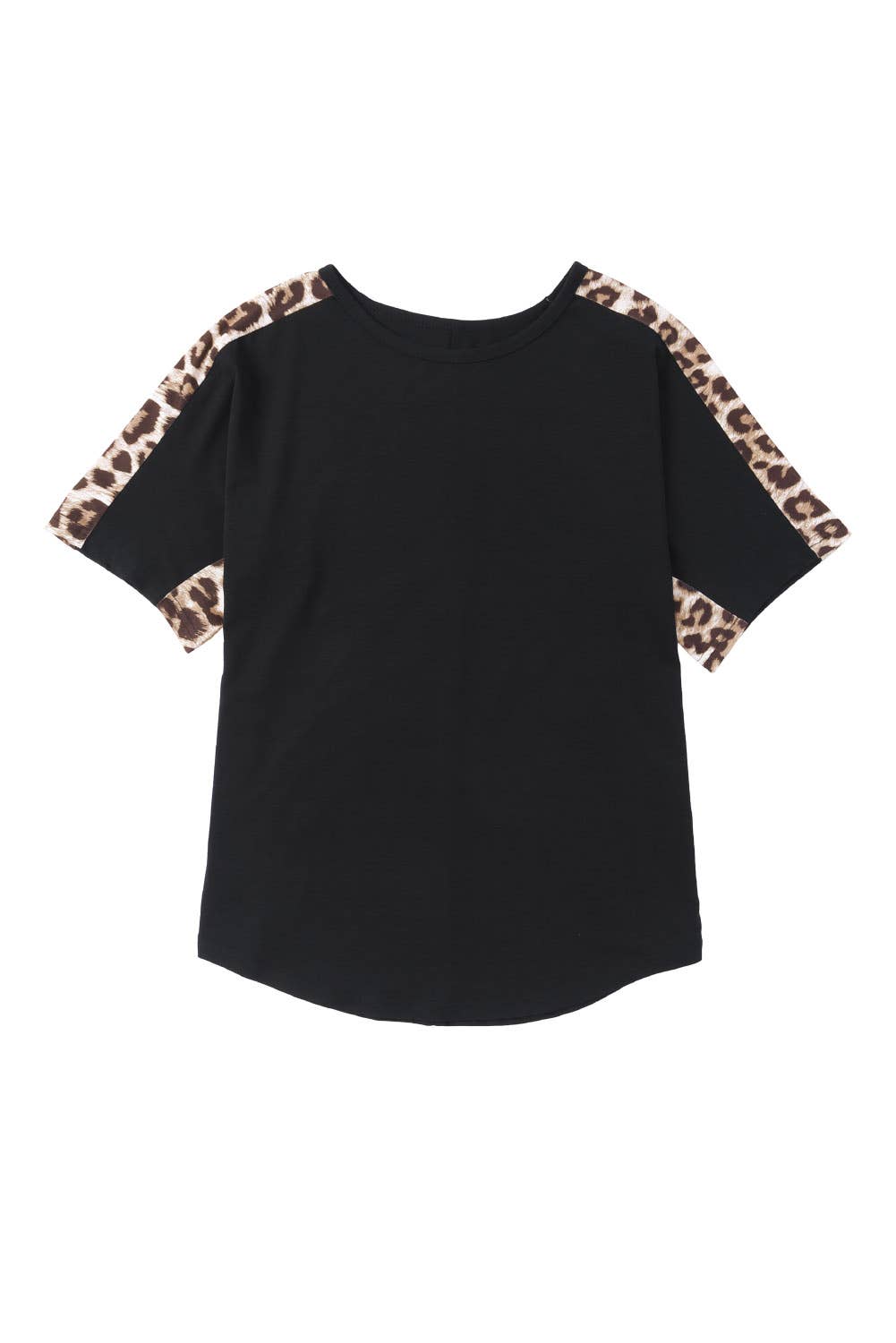 Leopard Dolman Sleeve Knit Top