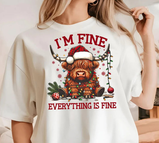 I’m fine everything is fine cow