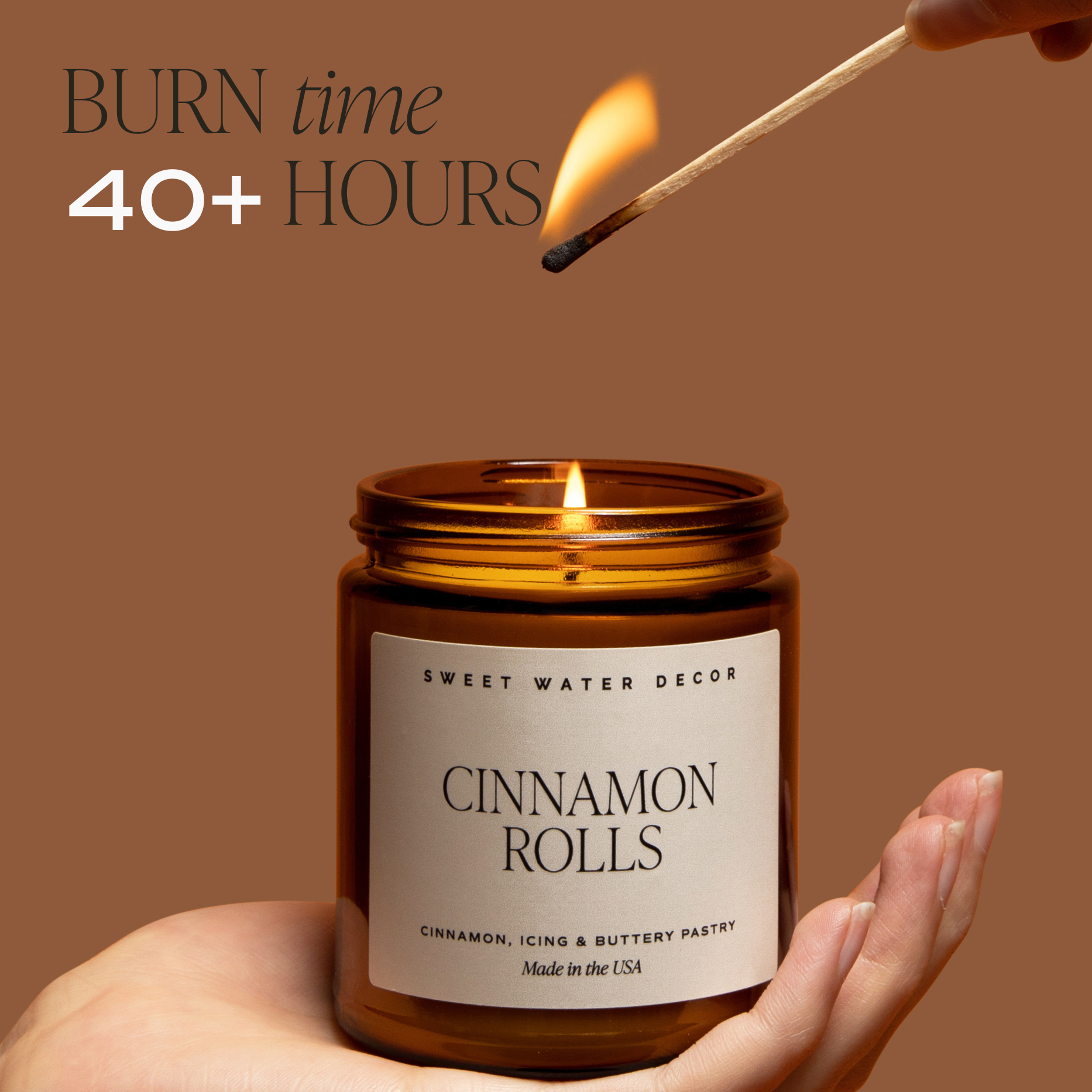Cinnamon Rolls 9 oz Soy Candle