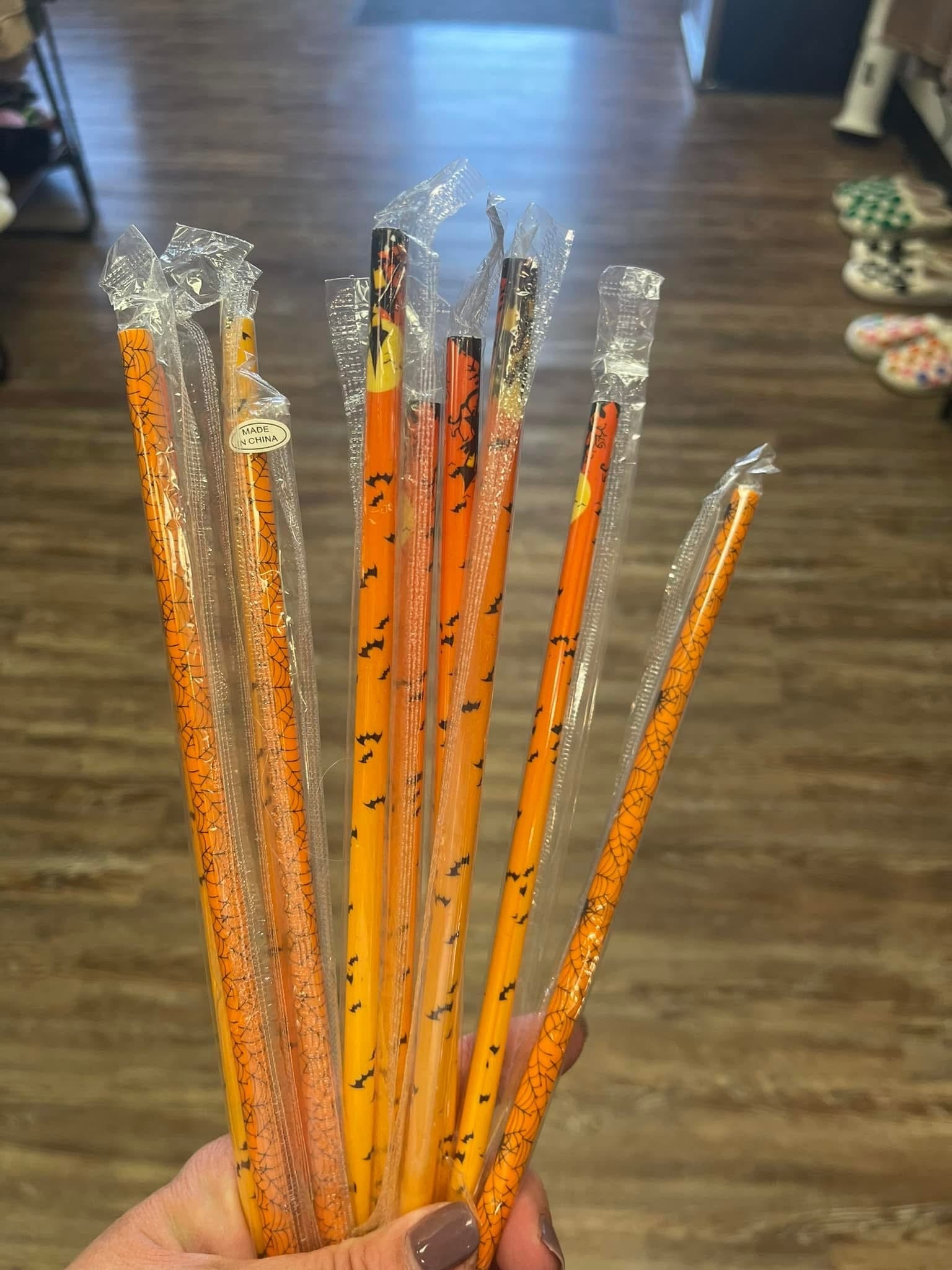 Halloween straws