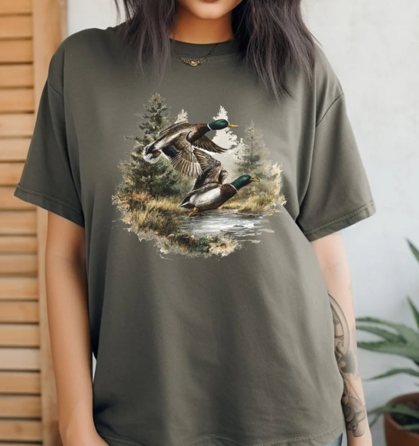 Vintage duck billiard