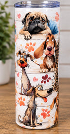 Life Is Better With Dogs – 20 oz Tumbler 🐾🐶
