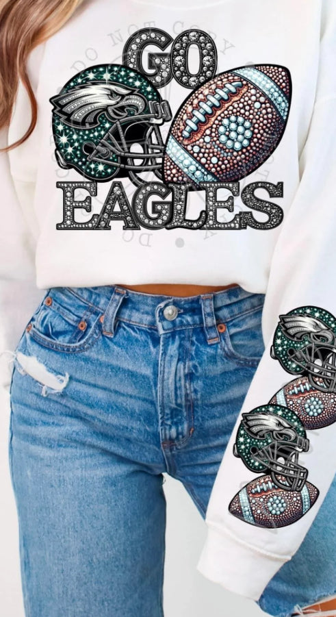 GO EAGLES CREWNECK