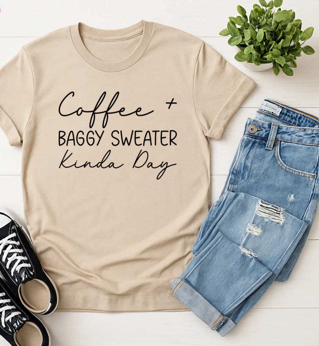 Coffee + Baggy Sweater Kinda Day