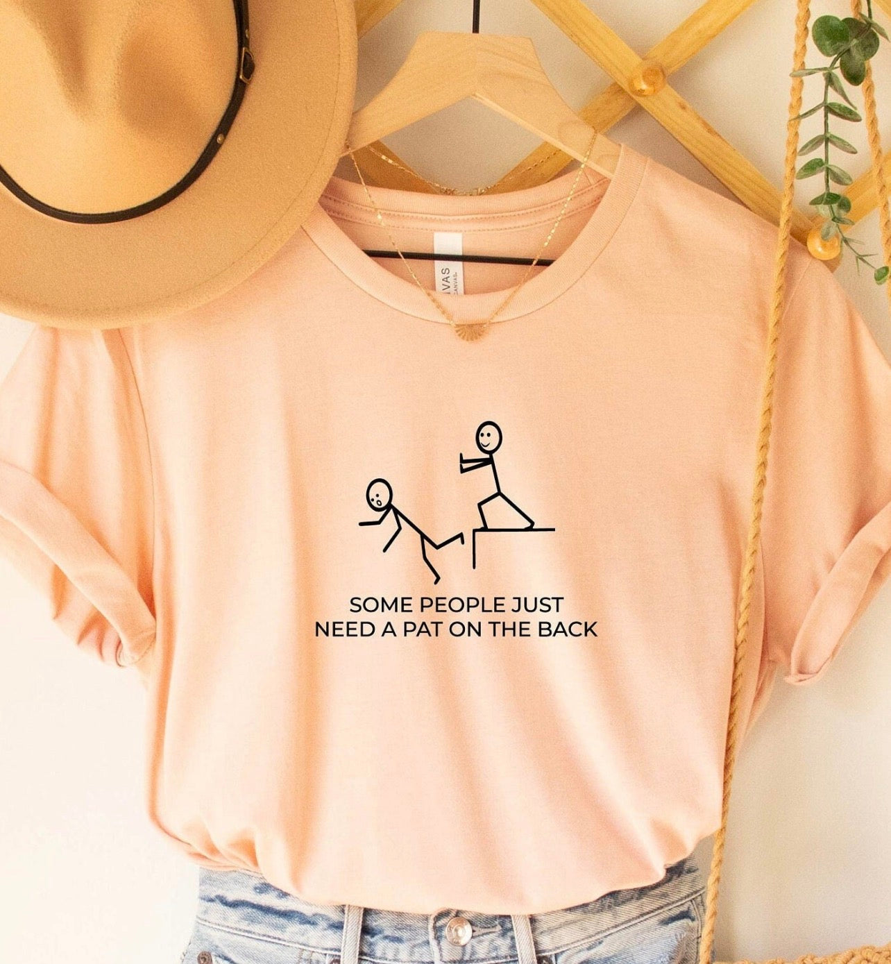 Some people just need a pat on the back