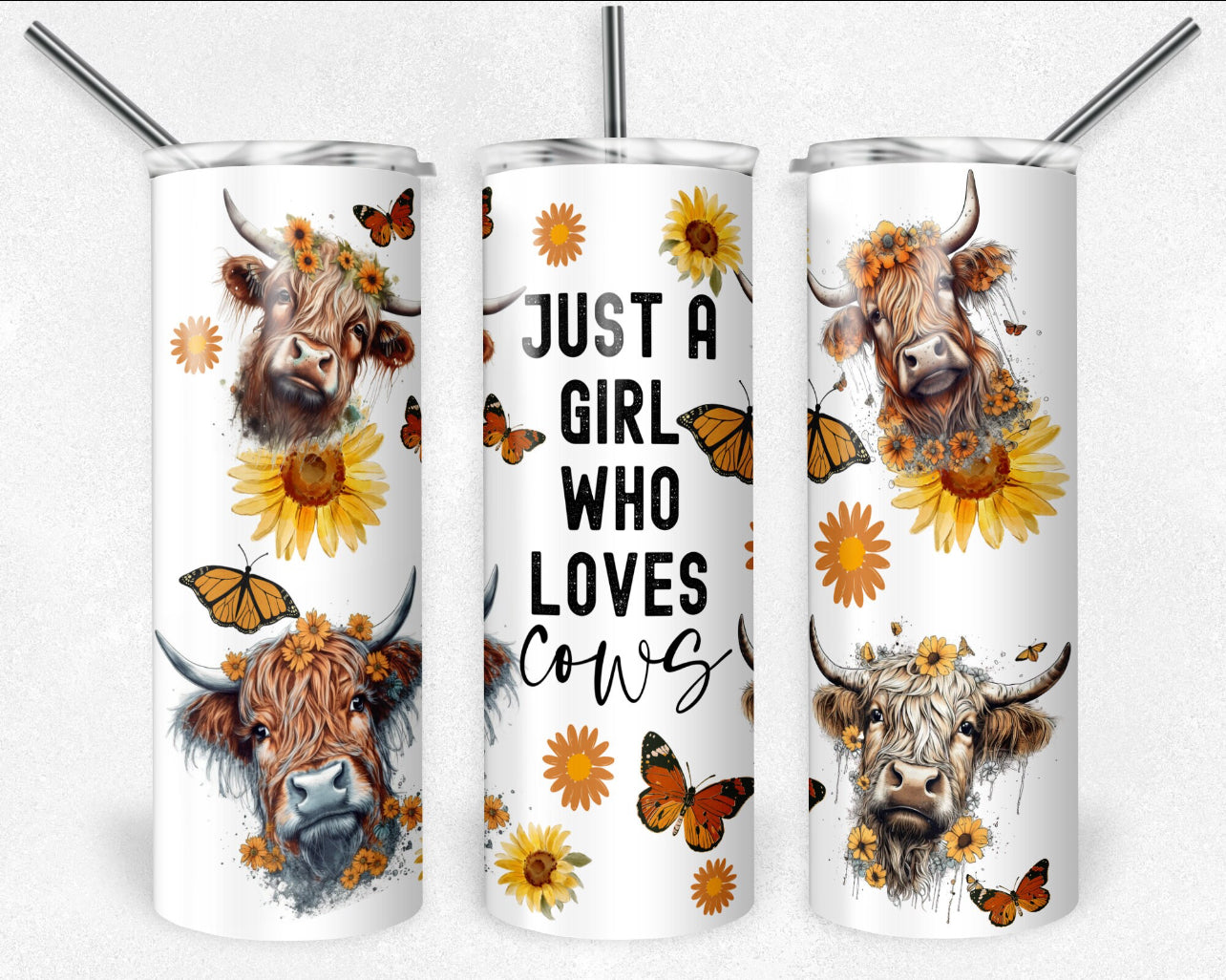 Just a girl who loves cows