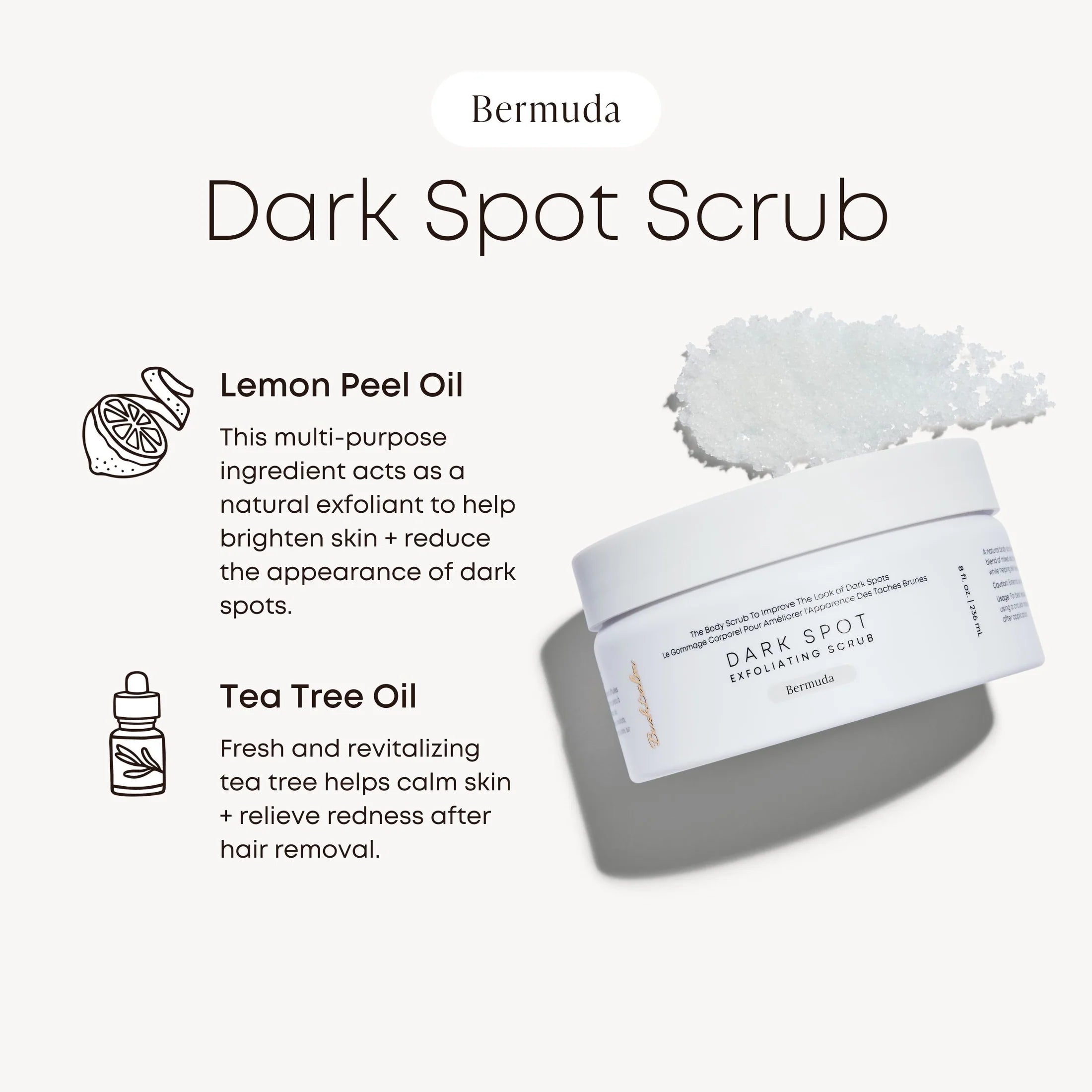 Dark Spot Exfoliating Scrub- Bermuda