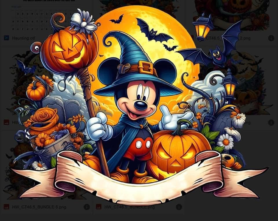 Customizable Trick or Treat Bags