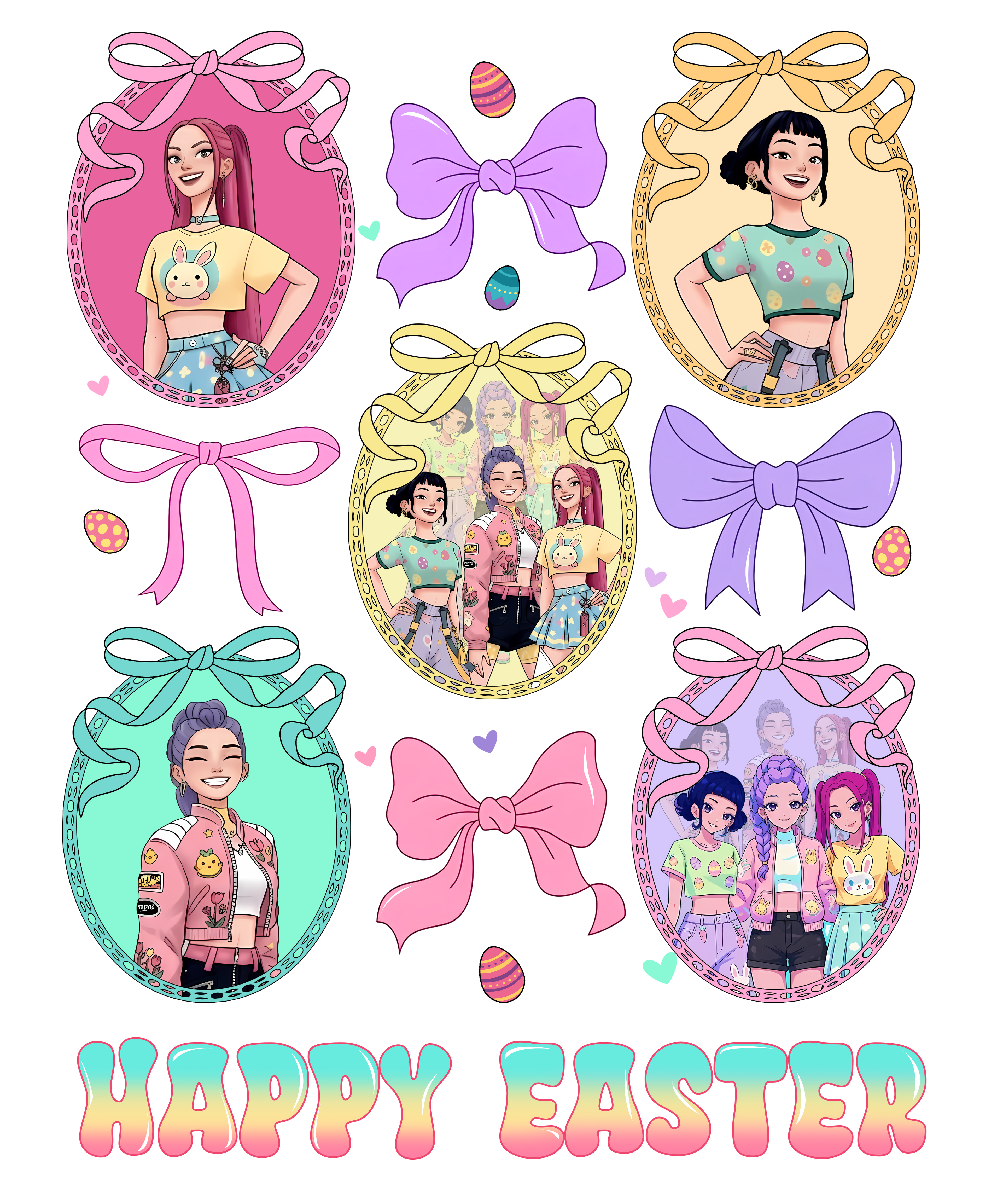 K-POP DEMON HUNTERS EASTER Bags