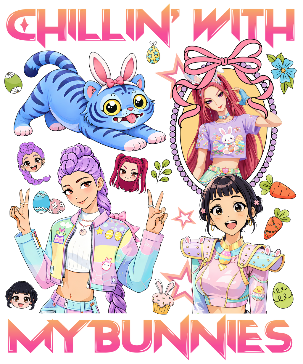 KPOP DEMON HUNTERS EASTER Bags