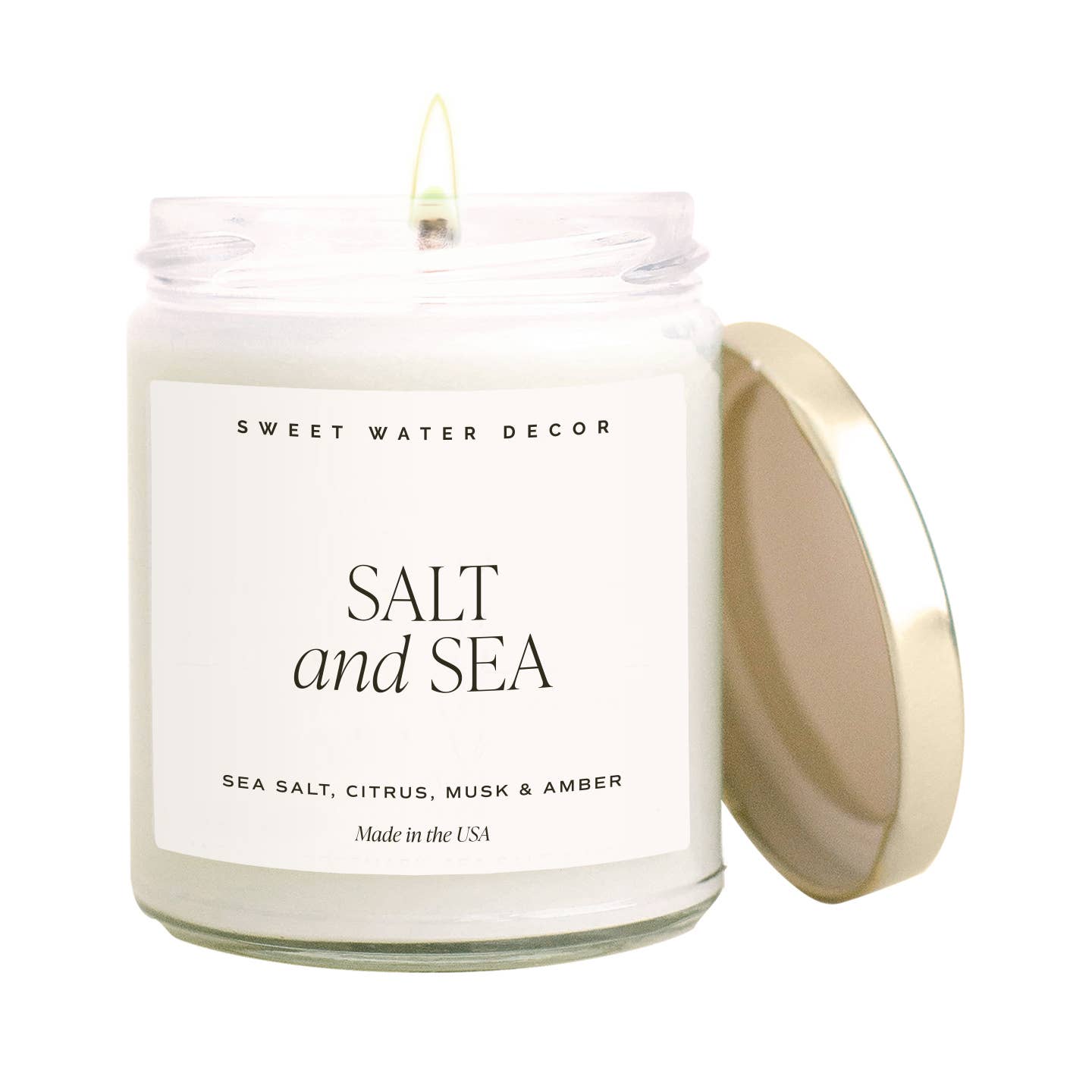 Salt and Sea 9 oz Soy Candle